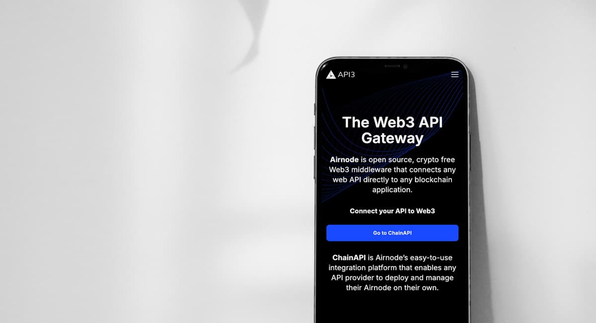 API3 — Website auf dem Handy