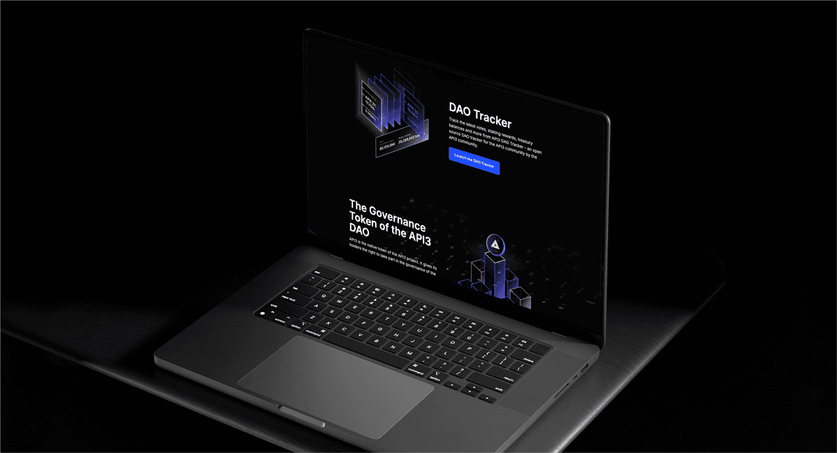 API3 — Website, For Developers