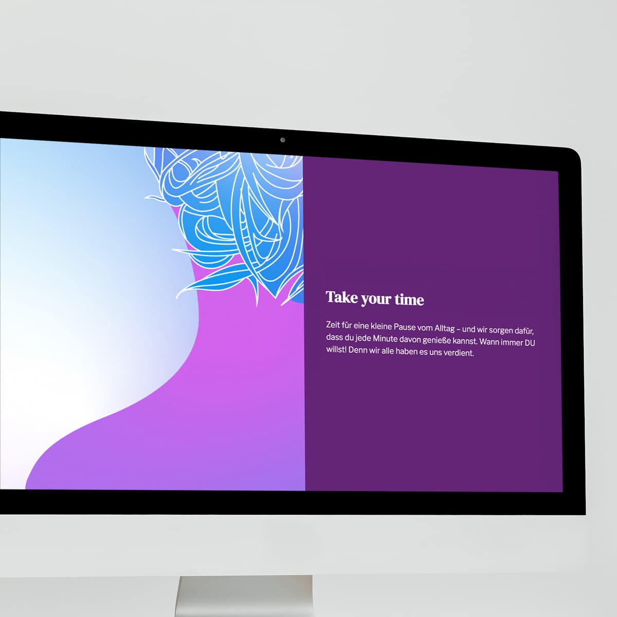 Solbreak — Website Desktop