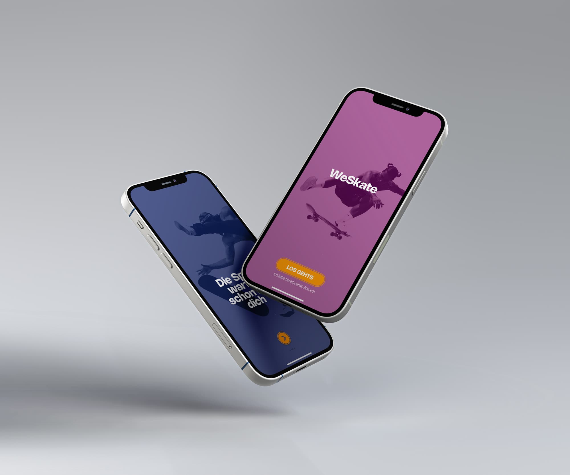 WeSkate — Splash-Screens